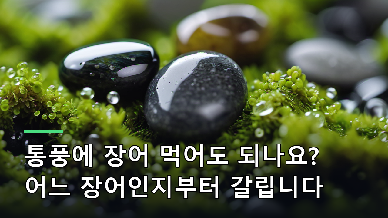 통풍에 장어 먹어도 되나요? 어느 장어인지부터 갈립니다