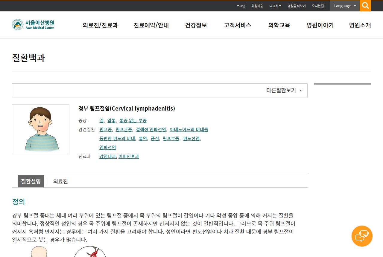 www.amc.seoul.kr 화면 갈무리
